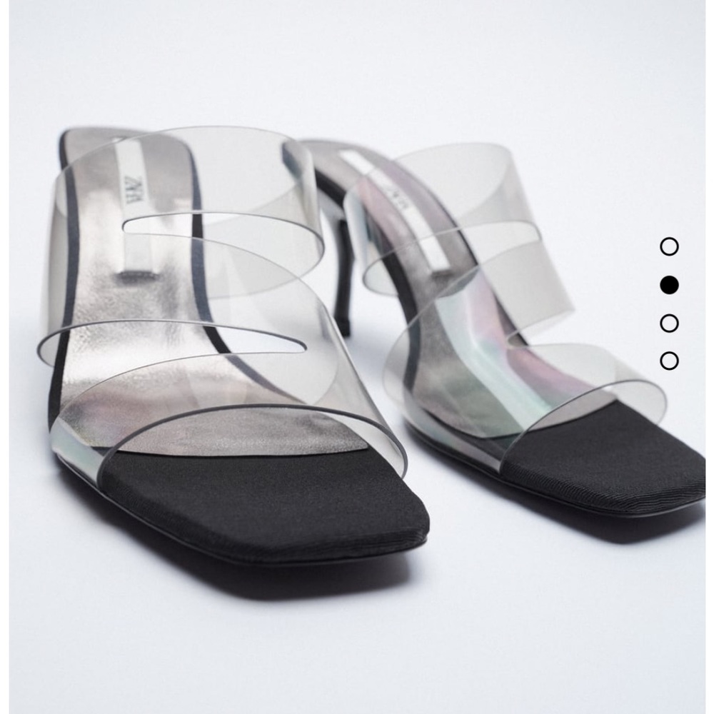 HIGH HEELS  👠VINYL SANDALS